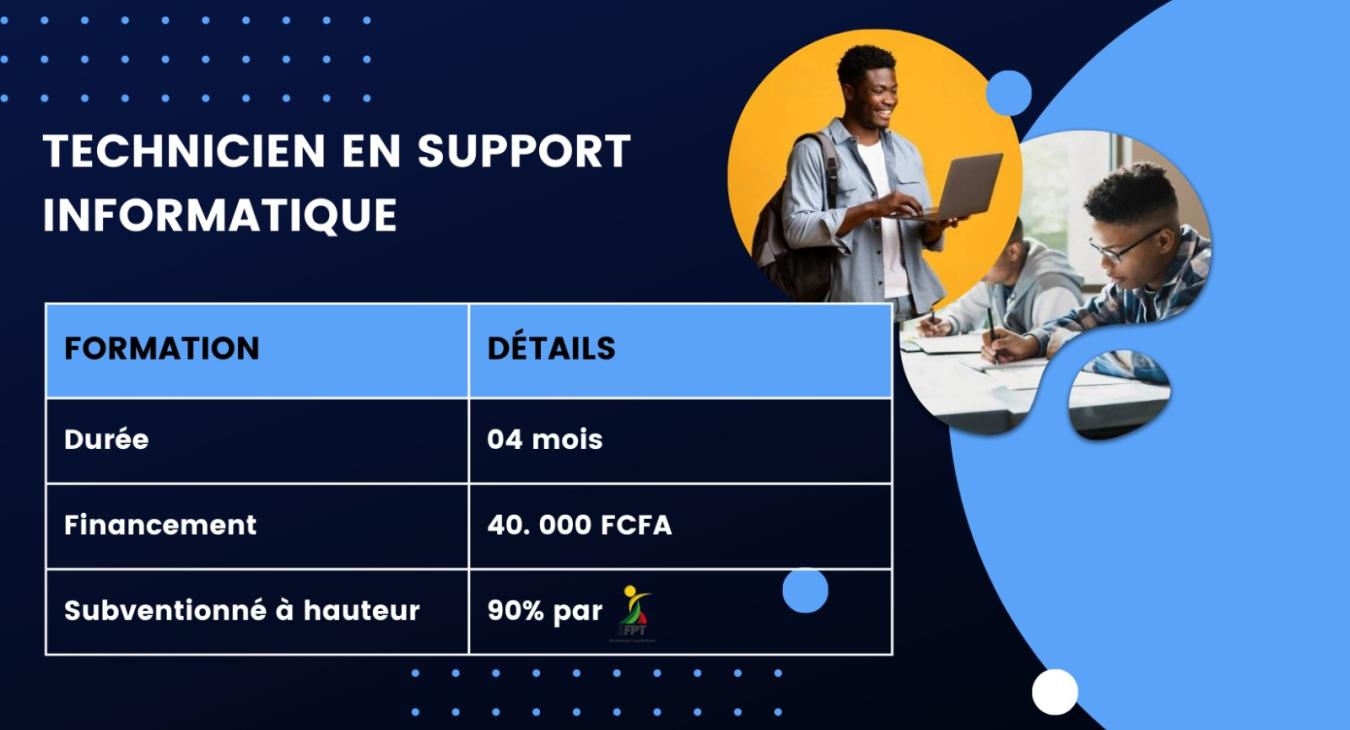 TECHNICIEN EN SUPPORT INFORMATIQUE